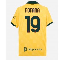 AC Milan Youssouf Fofana #19 Koszulka Trzecia 2025-26 Krótki Rękaw